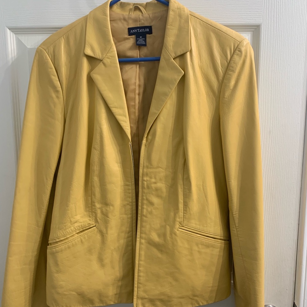 Ann Taylor Leather Jacket